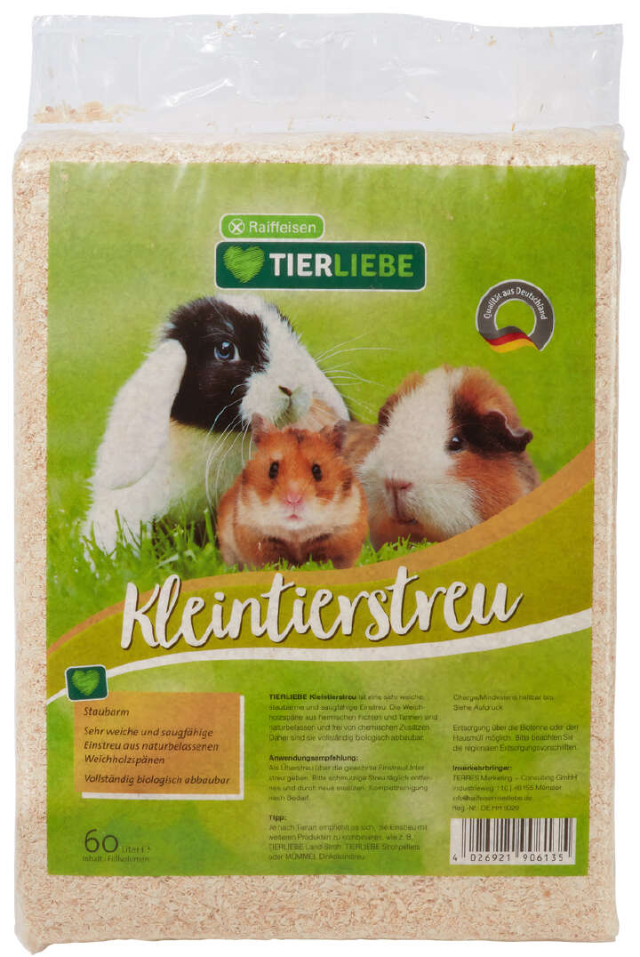 TIERLIEBE Kleintiereinstreu